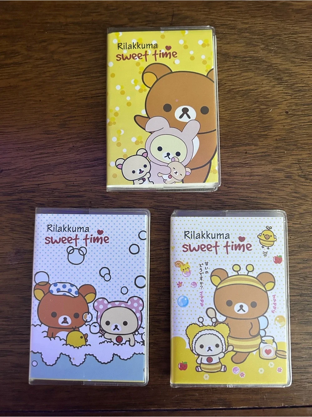 Rilakkuma Notebooks - 3 pc bundle